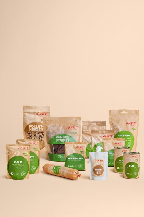 ANiFiT Hundefutter Probierset für mittlere und grosse Hunde